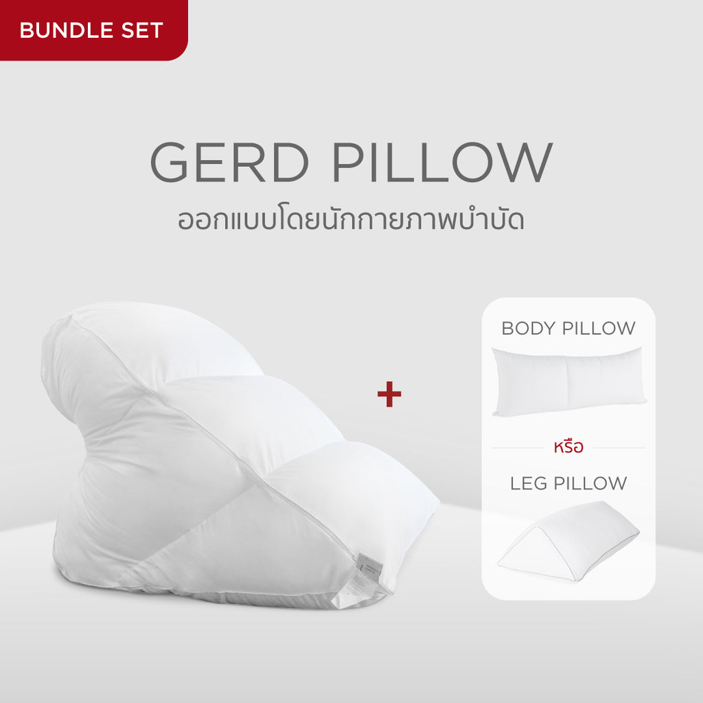 Bundle set promotion Gerd Pillow with Leg Pillow or Body Pillow